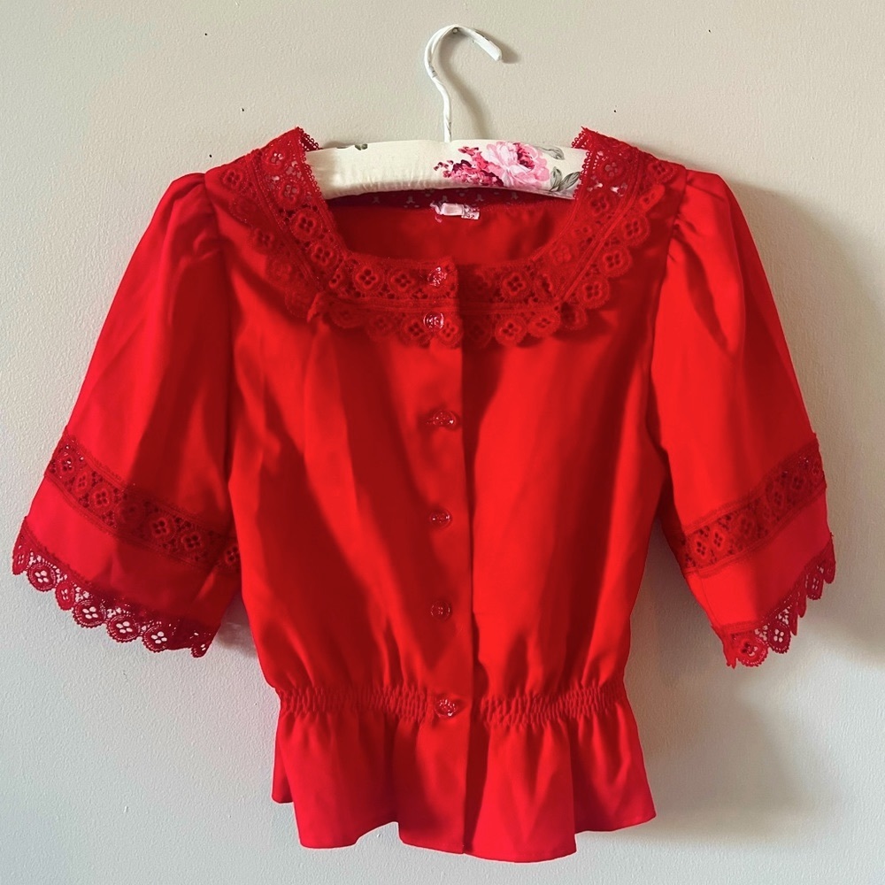 Vintage Peasants Blouse